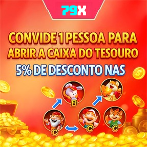 79X Indique amigos para receber um bônus